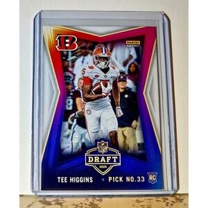 Tee Higgins 2020 NFL Draft Night NFL #20 Football Card Bengals 1 of 511